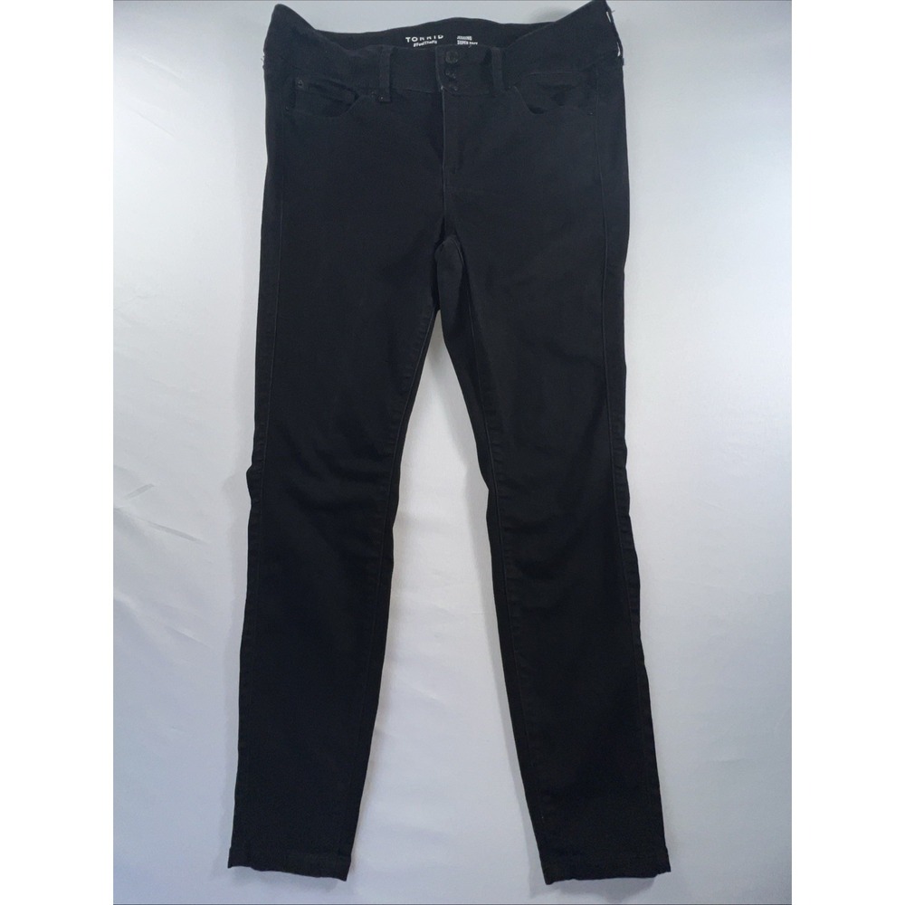 Torrid Jeggings Super Soft Black Skinny Jeans Size 14R #Feelthefit